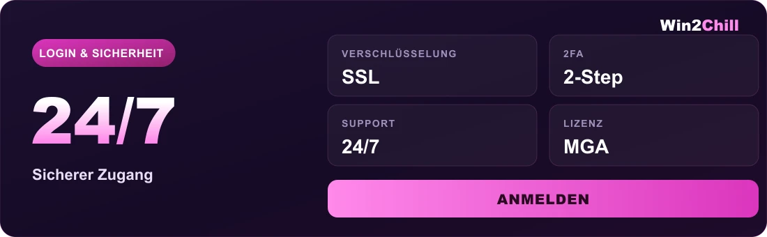 Win2Chill Casino login